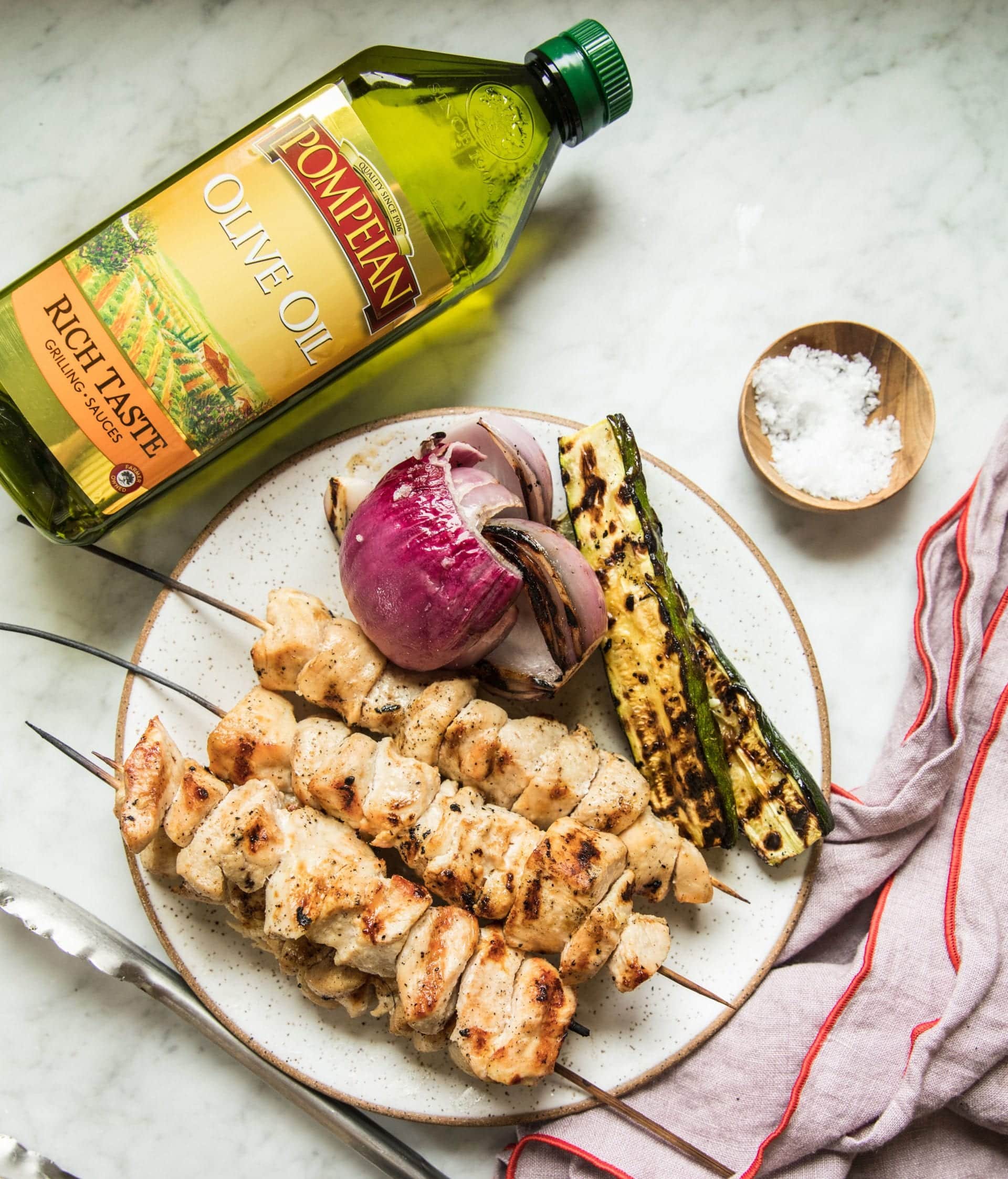 Grilled Chicken Kabobs